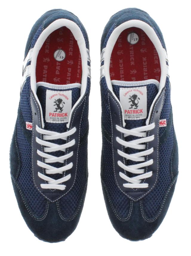 交換返品送料無料 パトリック スニーカー クール スタジアム ネイビー